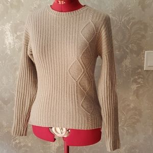 ALLAWAY Beige cashmere sweater size S